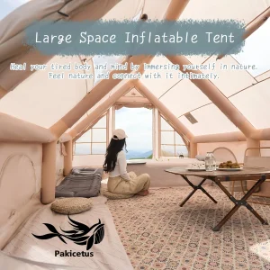 PAKICETUS Large Inflatable Camping Tent